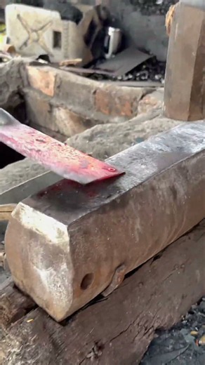 The Beautiful Process of Making a Butcher Knife