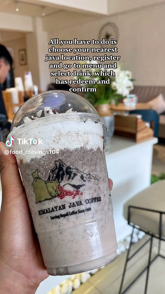 Get One Free Drink by Downloading Himalayan Java App