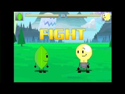 Leafy vs. Lightbulb | BFDI x Inanimate Insanity 2025 M.U.G.E.N Tournament - ROUND 3