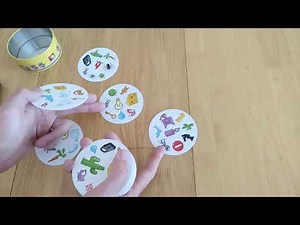 Dobble aka Spot It board game - how to setup, play and review * Amass Games * board game HD