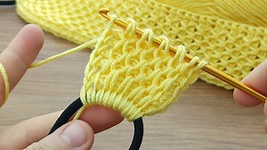 ⚡💯Woow...!!!!💯⚡ Wonderfull👌💕 Very easy Tunisian crochet chain very stylish hair band making #crochet | Nurgül İle El Sanatları