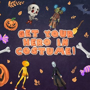 🎃 Spooky Season is upon us! 👻 Halloween has arrived in Hero Zero, and Humphreydale is crawling with creepy costumes and carved pumpkins! 🎃 Complete special tasks to earn spooky rewards, including a terrifying Halloween Villain on the loose! 🦸‍♂️ Check out the Second Hand Shop for 15 spooky items, including sidekicks with special skills. Oh, and did someone say Creepy Boxes at the Donut Shop? 🍩 Get your hero in costume and let the haunting begin! #HalloweenEvent #HeroZero #SpookyFun #CreepyB