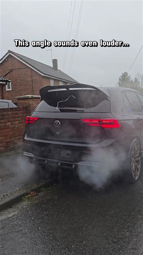 Same Cold Start, Different Angle - VW Golf MK8R