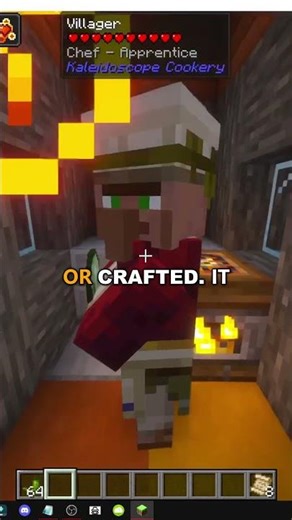 HOW TO FIND the CHEF VILLAGER in MINECRAFT Kaleidoscope Cookery