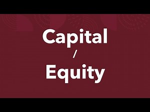 Elements of Financial Statements - Equity