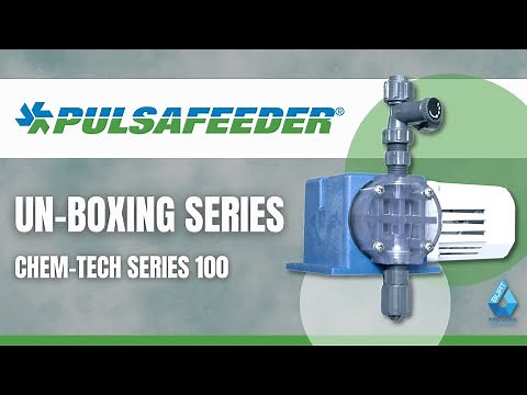 Pulsafeeder Chem-Tech Series 100 Metering Pump Unboxing