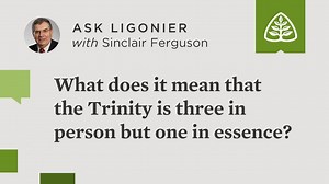 19K views · 698 reactions | The doctrine of the Trinity teaches that God is three in “person” but one in “essence.” Today, watch as Sinclair Ferguson explains why the church developed these words in order to speak carefully about our transcendent God. Ask your biblical and theological questions online as they arise on Facebook and ask.Ligonier.org. | Ligonier Ministries | Facebook