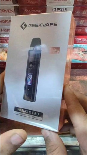 Geek vape wenax Q pro 🔥 unboxing #shortvideo #unboxing #viralshort #pod #shots