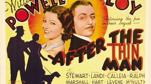 After The Thin Man (1936) William Powell, Myrna Loy, James Stewart
