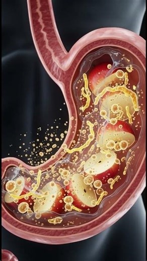 What Happens When You Eat an Apple? 🍎 Inside Your Body in 60 Seconds | Science Explained#shorts