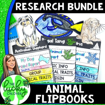 Animal Research Flipbook Project:  Informational Writing Template 3rd–5th Grade