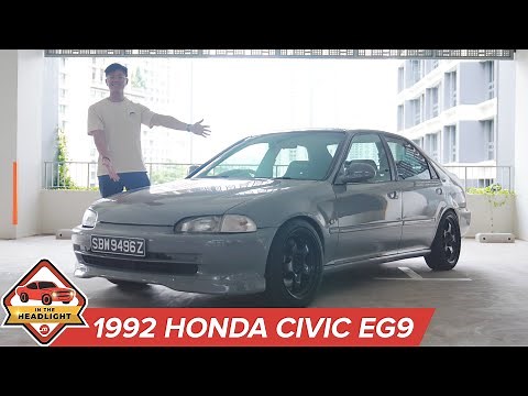 The Fifth Generation of Civics,1992 Honda Civic EG9 | In The Headlights