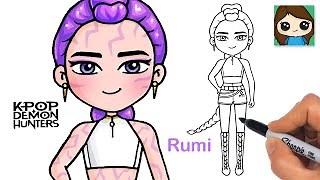 How to Draw Demon Rumi | KPop Demon Hunters