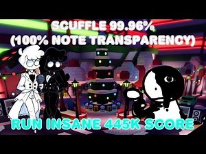 Scuffle 99.96% (Invisible Notes) & Run Insane 445k Score [READ DESC]