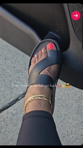 These Crocs are sooo comfortable. I can literally wear these all day❤️ #crocs #crocsgang #crocssandals #sandals #qvc