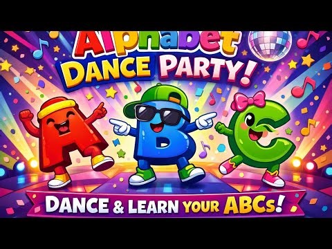 Dance the Alphabet! 🅰️🅱️ Fun ABC Dance Party for Kids