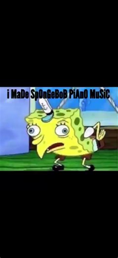 SpongeBob SquarePants Music Score Transcription