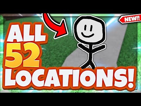 ALL *52* STICKMEN LOCATIONS In Roblox Find The Stickmen!