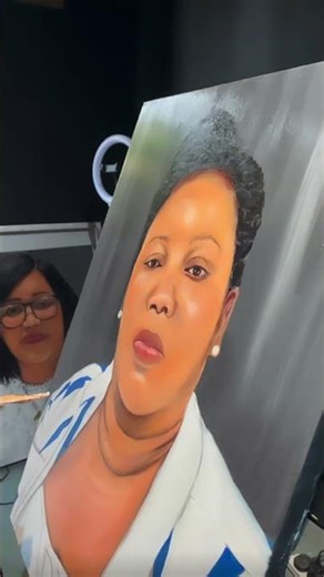 How to paint realistic portrait with paint. How to make money through painting people’s portraits.