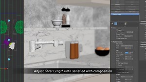 Adjust your focus in our newest Studio Shortcut. 📷 Learn how to create a camera vignette effect in Autodesk 3ds Max in under a minute. | NVIDIA Studio