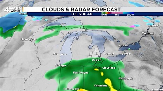 Live radar: Rain, snow, strong winds, colder temperatures this week