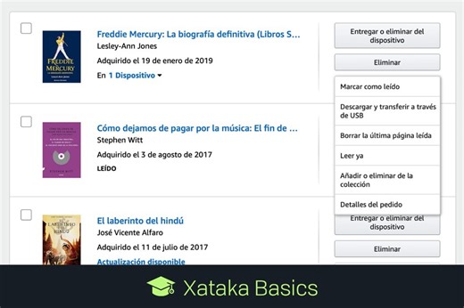 Cómo bajar una copia de tus libros de Amazon Kindle: tienes hasta el 26 de febrero
