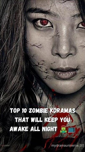Top 10 zombie Kdramas that will keep you awake all night🤔#kdrama #zombie #koreandrama #shortvideo