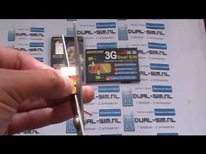 How to cut your simcards - Hoe uw simkaarten te knippen.
