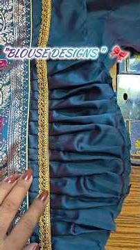 "Simple Blouse Design" 🎀#blousedesign