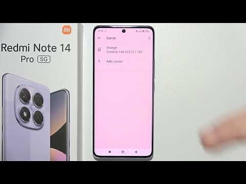 Redmi Note 14 Pro: How to Set Up eSIM