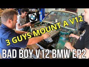 V12 engine swapped E21 BMW EP2