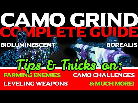 Camo Grind Guide (FAST) - MWZ Borealis & BioLuminescent Complete & Easy! Modern Warfare III Zombies