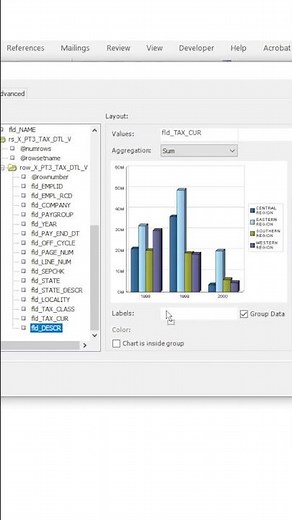 BI Publisher Charts