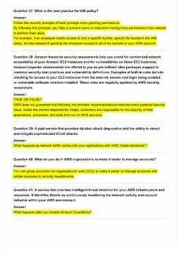 AWS CLOUD PRACTITIONER ESSENTIALS MODULE 6 Exam Qu video