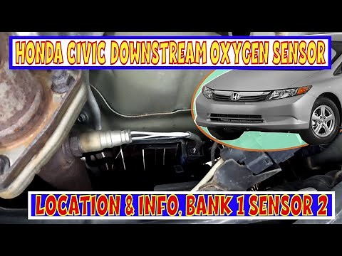 🚗 Honda Civic: Bank 1 Sensor 2 Oxygen Sensor Location & Info! 🛠️🔧
