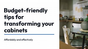 Affordable Cabinet Makeover Tips