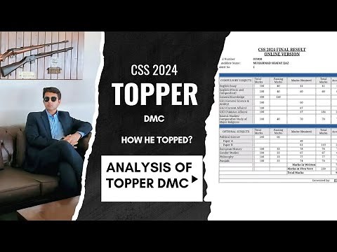 CSS Topper 2024 Full Journey & DMC Breakdown | Strategy, Interview & Optional Subjects | CSSTROLOGY