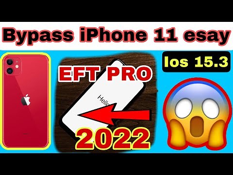How to bypass iPhone 11 on EFT pro check bypass eft