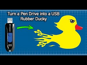 Turn a Pen Drive into a USB Rubber Ducky || How to use pen drive as an bad USB