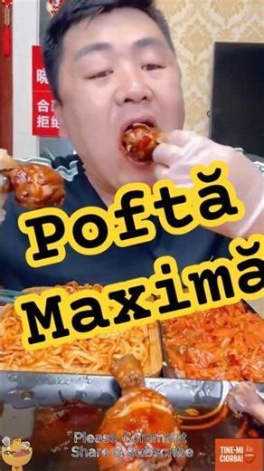 Mukbang cu Bărbat 🍗 ASMR & Mâncare Delicioasă | #mukbang #asmr #mâncare