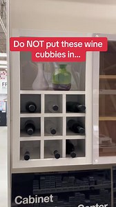 Do NOT put these wine cubbies in your home #homedecor #homeideas | The Gibbons Group