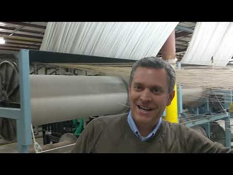 How carpeting is made Inside look at carpet production