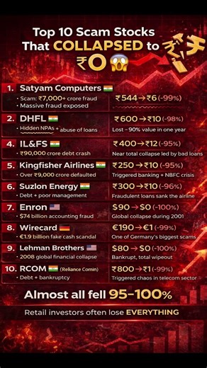 Scam Stocks That Became Penny Stocks 😳 | Real Cases