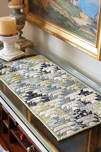 Coffee Table Poetry Table Runner Pattern Download