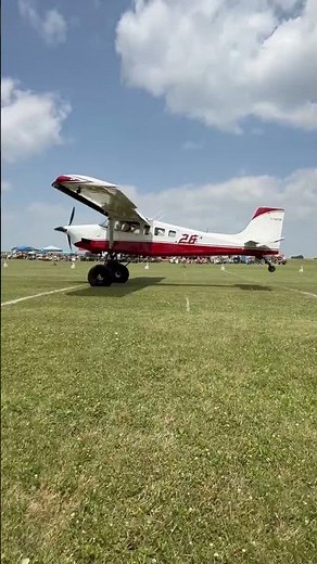 Reversible Prop Stops a 3,000-LB STOL Plane in 148 Feet! #stol #aeroplane