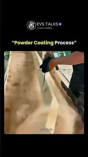 The Magic Behind Powder Coating 😍⚡ | How Metal Gets That Perfect Finish!