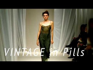 Vintage in Pills ALBERTA FERRETTI Spring 1997 Milan - Fashion Channel