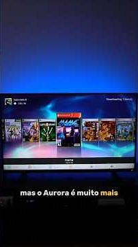 This modified Xbox 360 with Aurora Dashboard is AMAZING! 🎮✨