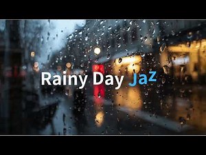 Rainy Day Jazz – Relaxing Jazz Music with Gentle Rain Sounds (3 Hours)
