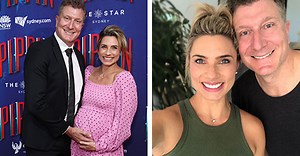 Bust out the red onesie! Wiggles star Simon Pryce and Lauren Hannaford have welcomed a beautiful baby boy